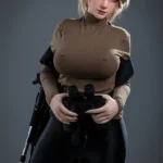 Hiker Style Realistic Silicone Sex Doll F Cup