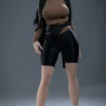 Hiker Style Realistic Silicone Sex Doll F Cup