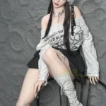 Silicone Gothic Lolita Realistic Sex Doll F Cup