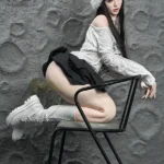 Silicone Gothic Lolita Realistic Sex Doll F Cup