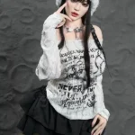 Silicone Gothic Lolita Realistic Sex Doll F Cup