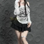 Silicone Gothic Lolita Realistic Sex Doll F Cup