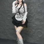 Silicone Gothic Lolita Realistic Sex Doll F Cup