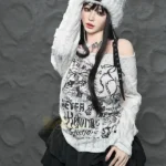 Silicone Gothic Lolita Realistic Sex Doll F Cup