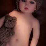 Sæt handgerð sílikon endurfædd dúkka notaleg bangsi svefnfélagi