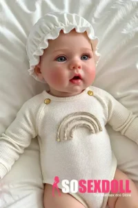 Silicone Realistic Reborn Baby Doll Sweet Rainbow Infant Doll Gift