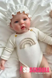 Silicone Realistic Reborn Baby Doll Sweet Rainbow Infant Doll Gift