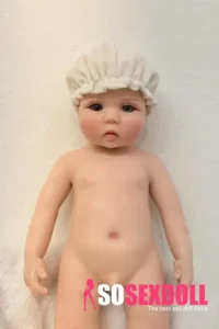 Silicone Realistic Reborn Baby Doll Sweet Rainbow Infant Doll Gift