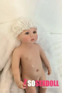 Silicone Realistic Reborn Baby Doll Sweet Rainbow Infant Doll Gift