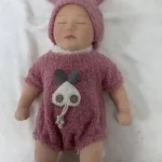 Silicone Sleeping Reborn Baby Doll Cute Bunny Outfit Infant Doll