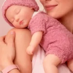 Silicone Sleeping Reborn Baby Doll Cute Bunny Outfit Infant Doll