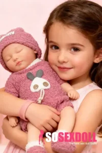 Silicone Sleeping Reborn Baby Doll Cute Bunny Outfit Infant Doll