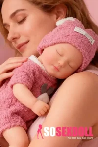 Silicone Sleeping Reborn Baby Doll Cute Bunny Outfit Infant Doll