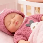 Silicone Sleeping Reborn Baby Doll Cute Bunny Outfit Infant Doll