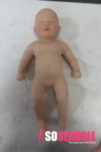 Silicone Sleeping Reborn Baby Doll Cute Bunny Outfit Infant Doll