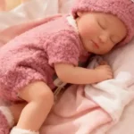Silicone Sleeping Reborn Baby Doll Cute Bunny Outfit Infant Doll
