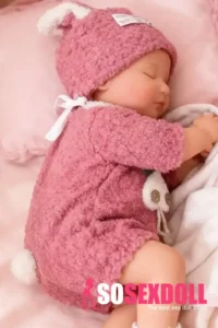 Silicone Sleeping Reborn Baby Doll Cute Bunny Outfit Infant Doll