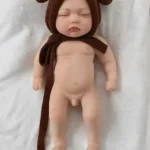 Silicone Sleeping Reborn Baby Doll Forest Animal Themed Collector Doll