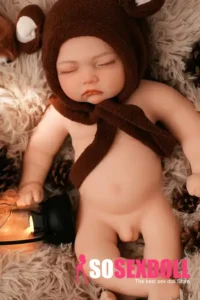 Silicone Sleeping Reborn Baby Doll Forest Animal Themed Collector Doll