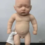 Silicone Sleeping Reborn Baby Doll Forest Animal Themed Collector Doll