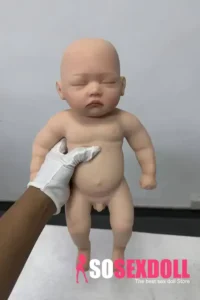 Silicone Sleeping Reborn Baby Doll Forest Animal Themed Collector Doll