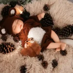 Silicone Sleeping Reborn Baby Doll Forest Animal Themed Collector Doll