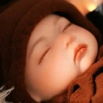 Silicone Sleeping Reborn Baby Doll Forest Animal Themed Collector Doll