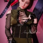 ตุ๊กตาเซ็กส์ชุดชั้นในลายพราง 155 ซม. 5 ฟุต 1 ชุดตุ๊กตาเซ็กส์แบบสายรัด