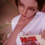 ตุ๊กตาเซ็กส์เกอิชาร่มสีแดงขนาด 155 ซม. 5 ฟุต 1 ชุดแฟนตาซีเอเชีย