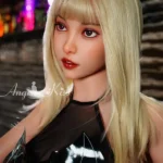 157cm 5피트2인치 검은색 라텍스 드레스 섹스 인형 페티시 PVC 의상 섹스 인형