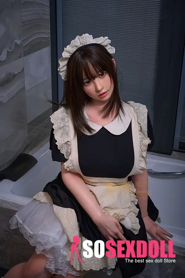 Silicone Cute Gentle Maid Bathroom Realistic Sex Doll