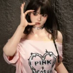 Niedliche, verspielte Schulmädchen-Straßen-Sex-Puppe aus Silikon