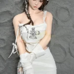 Búp bê tình dục chân thực, nhẹ nhàng, ngây thơ bằng silicon