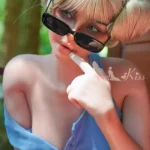 159cm 5ft2 Blue Satin Top Sex Dolls Summer Vibe Sexy Sex Dolls