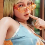 159cm 5ft2 Knotted Top Sexy Sex Dolls Outdoor Wood Cabin Sex Dolls