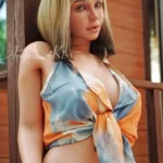 159cm 5ft2 Knotted Top Sexy Sex Dolls Outdoor Wood Cabin Sex Dolls