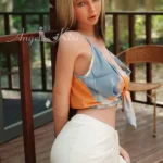 159cm 5ft2 Knotted Top Sexy Sex Dolls Outdoor Wood Cabin Sex Dolls