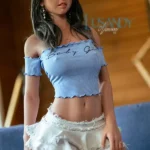 ১৬১ সেমি ৫ ফুট ৩ সিলিকন ডি কাপ ছোট কোমর কালো চুলের সেক্স ডল #নাওমি