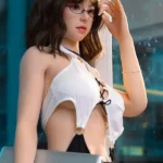 161 см, 5 футов 3 дюйма, силиконовая офисная дама, пышная грудь, волосы цвета воронова крыла, секс-кукла #Naomi Natural