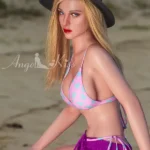 162cm 5ft3 Summer Vacation Style Sex Dolls Blonde Outdoor Sex Dolls