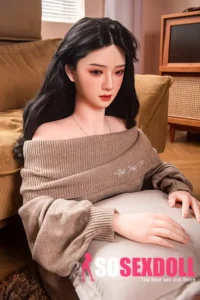 163cm 5ft4 Beige Sweater Love Dolls Cozy Home Style Sex Dolls In Stock(US Only)