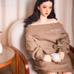 163cm 5ft4 Beige Sweater Love Dolls Cozy Home Style Sex Dolls In Stock(US Only)