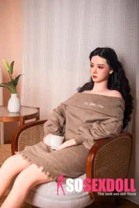 163cm 5ft4 Beige Sweater Love Dolls Cozy Home Style Sex Dolls In Stock(US Only)
