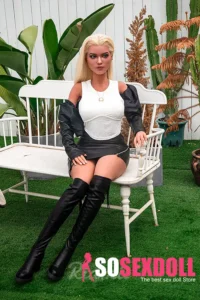 163cm 5ft4 Blonde Business Style Dolls Secretary Outfit Sex Dolls In Stock(US Only)