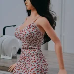 163cm 5ft4 Floral Dress Large Breasted Sex Dolls In Stock(US Only)