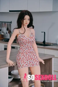 163cm 5ft4 Floral Dress Large Breasted Sex Dolls In Stock(US Only)