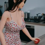 163cm 5ft4 Floral Dress Large Breasted Sex Dolls In Stock(US Only)