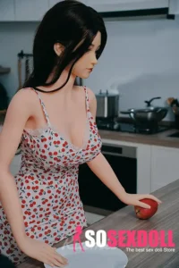 163cm 5ft4 Floral Dress Large Breasted Sex Dolls In Stock(US Only)