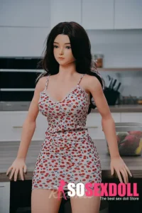 163cm 5ft4 Floral Dress Large Breasted Sex Dolls In Stock(US Only)