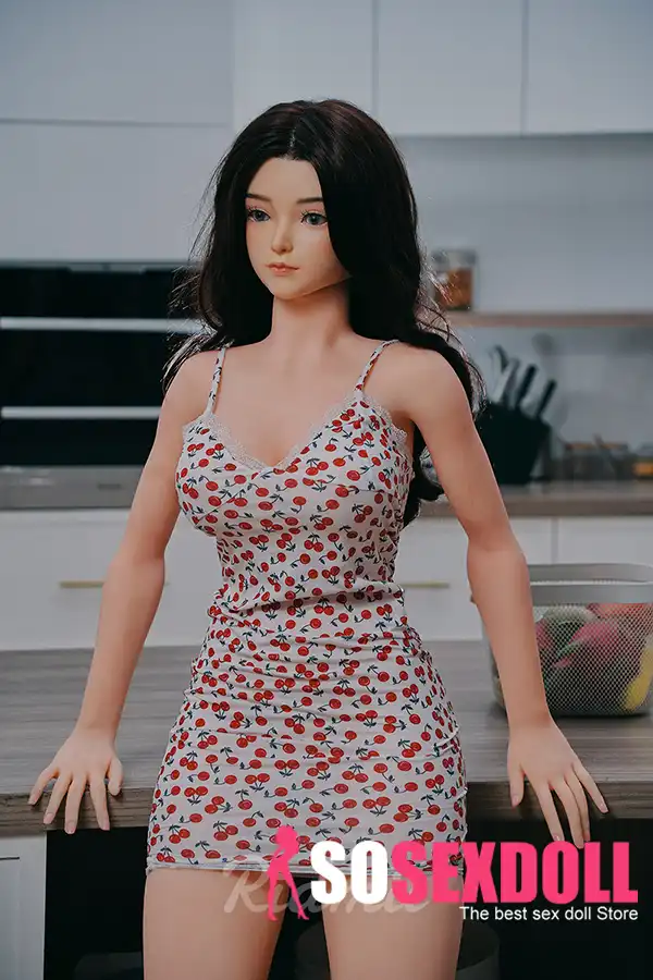 163cm 5ft4 Floral Dress Large Breasted Sex Dolls In Stock(US Only)